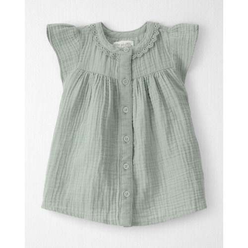 Baby Girl Organic Cotton Gauze Dress - Little Planet | Carter's