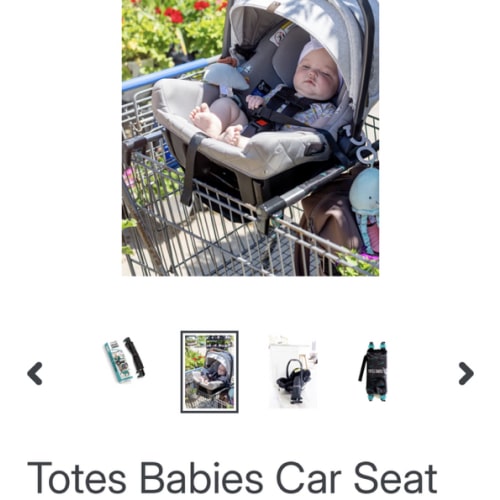 Totes Babies Car Seat Carrier