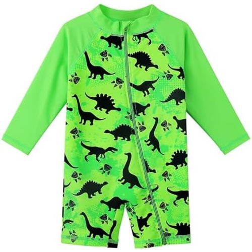 XFGIRLS Baby Boys Swimsuit Toddler Sunsuit UPF 50+ Sun Protection One Piece Beach