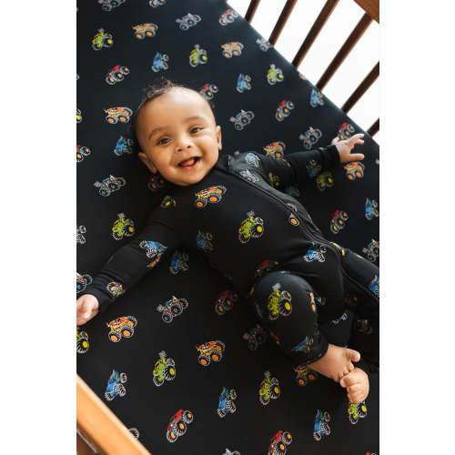 Crib Sheet in Monster Truck
