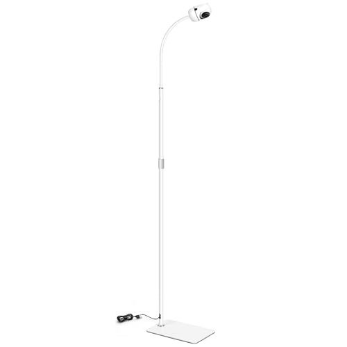 82" Adjustable Height Baby Monitor Floor Stand with Flexible Gooseneck - No Drill & Tool-Free,Sturdy Base,Fits Nanit Pro & Flex,HelloBaby,Kasa,Tapo & Most Baby Monitor Cams (Camera Not Included)
