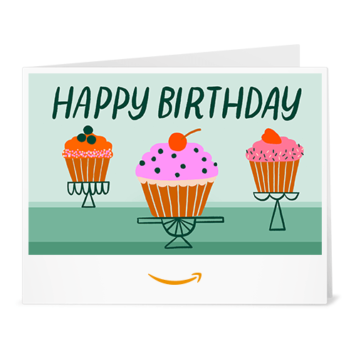 Amazon.com: Amazon Gift Card - Print - Galactic Birthday Balloons (Print at Home): Gift Cards