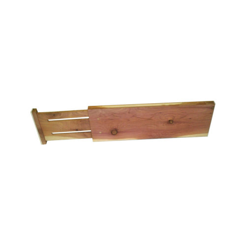 Cedar 0.7" H x 17" W x 4" D Multi-Purpose Drawer Organizer | Wayfair