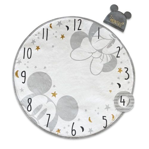 Mickey and Minnie Mouse Milestone Blanket for Baby | shopDisney