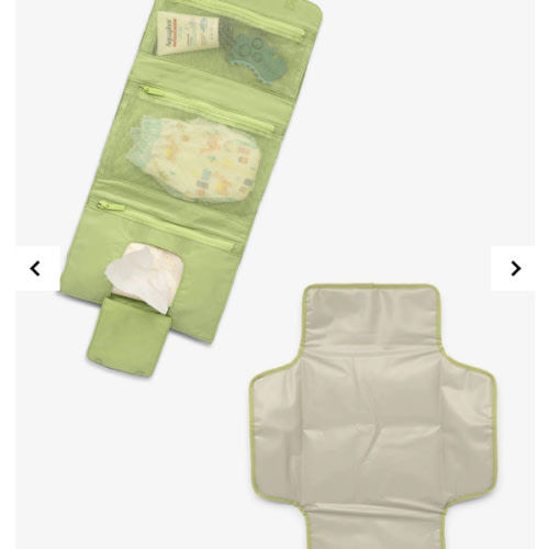 Diaper Changing Pad Organizer - BLACK