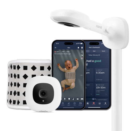Open Box Nanit Pro Smart Baby Monitor – HD Wall-Mount Camera, Real-Time Sleep & Breathing Tracking