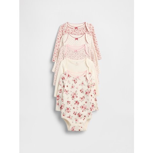 Baby First Favorite Organic Cotton Bodysuit (5-Pack)