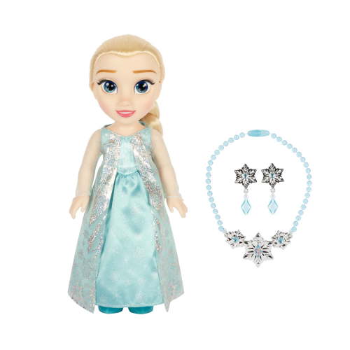 Disney Style with Me 14" Toddler Doll with Child-Sized Jewelry