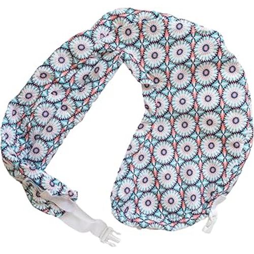 My Brest Friend Original Nursing Pillow Cover - Slipcovers for Baby - Adjustable Fit, Easy Care, Durable - Original Nursing Pillow Not Included, Coral