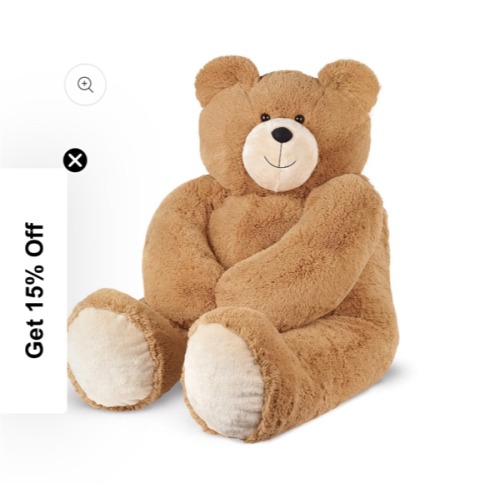 4 Ft. Big Hunka Love® Bear – Vermont Teddy Bear
