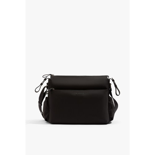 Black Recycled Polyester Pram Caddy Baby Bag - Bags | Country Road