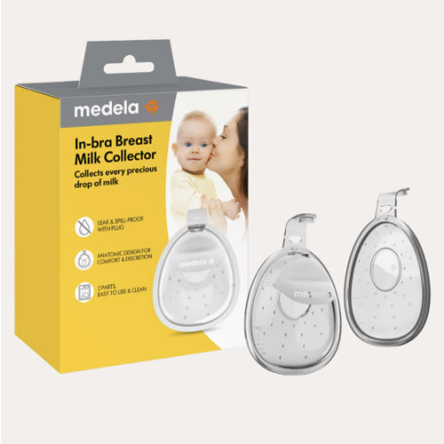 MEDELA | In-Bra Breast Milk Collector (2-Pack) | Kido Bebe