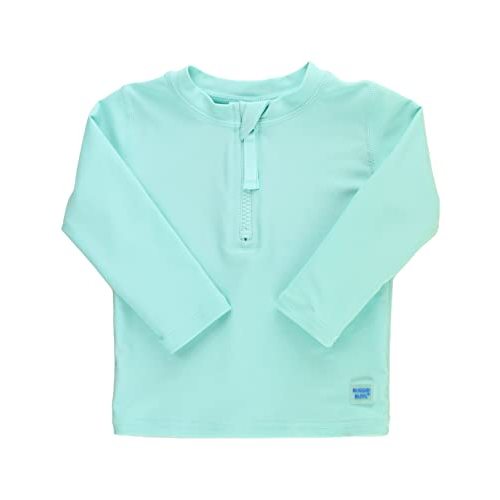 RUGGEDBUTTS® Baby/Toddler Boys Long Sleeve Rash Guard Swim Shirt w/UPF 50+