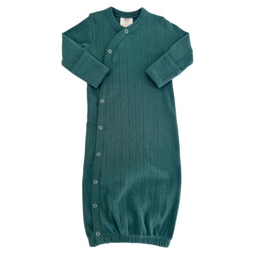 Pine / Organic Pointelle Gown