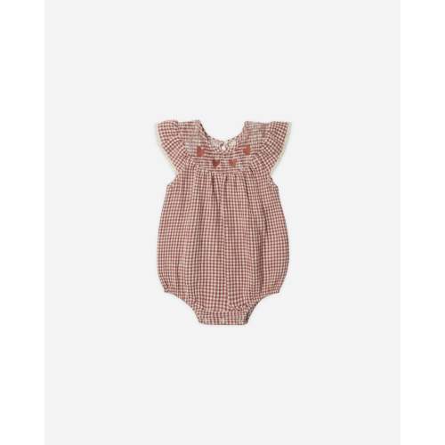 Lenore Romper Red Gingham