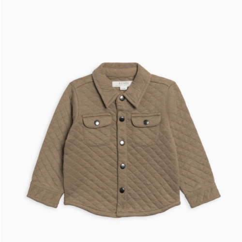 Liam Quilted Jacquard Collared Shirt