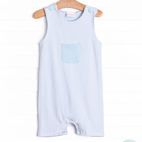 Noah Pocket Jon Jon, Light Blue Stripe – Stitchy Fish