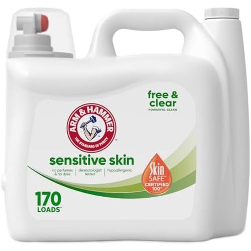 ARM & HAMMER Sensitive Skin Free & Clear Liquid Laundry Detergent