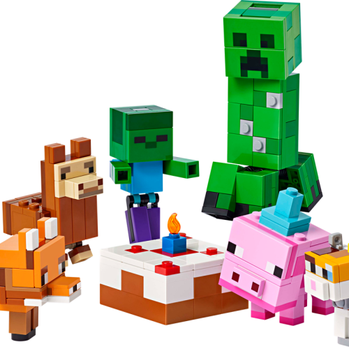 Baby Pig's Birthday Celebration 21281 | Minecraft® | Buy online at the Official LEGO® Shop CA
