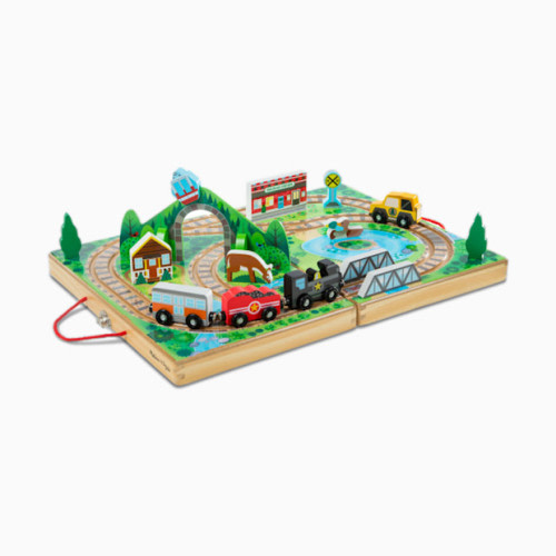 Melissa & Doug Take-Along Railroad