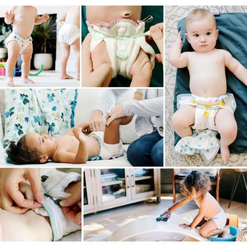 Kanga Care Reusable Cotton Prefold Cloth Diaper