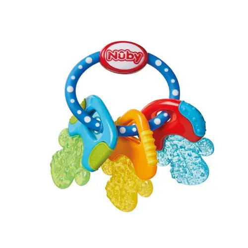 Nuby Icy Bite Keys Teether | Baby Bunting AU