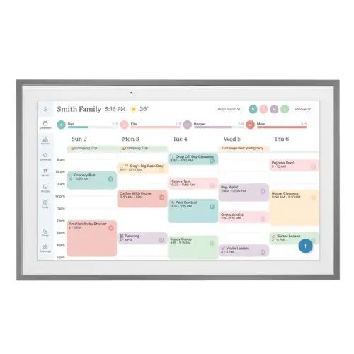 Skylight 15" Smart Touchscreen Calendar and Organizer | Costco