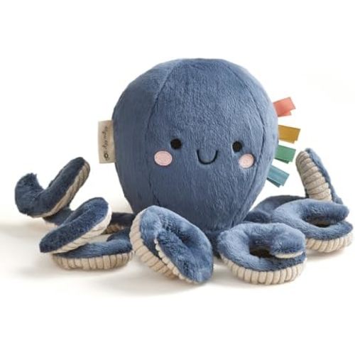 Itzy Ritzy Snuggles Plush Toy, Soft Stuffed Animal for All Ages (Octopus)