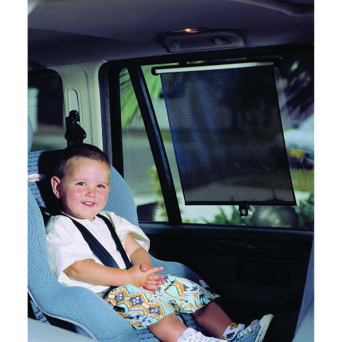 Dreambaby Model L2072 Adjustable Baby Car Sun Shade, 2 Count in Black