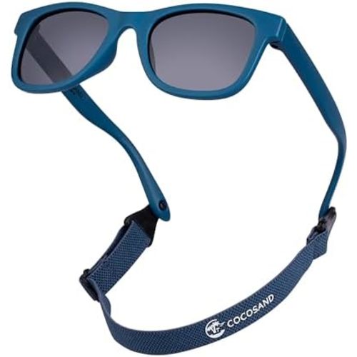 COCOSAND Flexible Polarized Baby Sunglasses with Strap