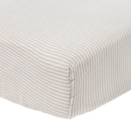 Organic Cotton Muslin Crib Sheet