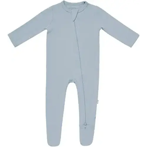 KYTE BABY Infant and Toddler Dual Zipper Footie, Ultra-Soft Rayon Made From Bamboo, Boys and Girls Clothing