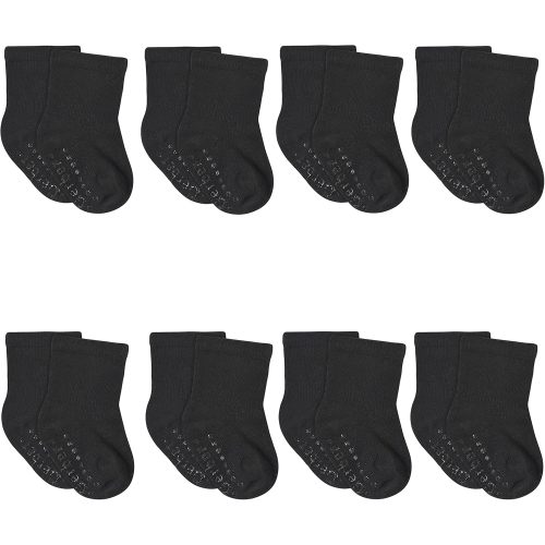 Gerber Baby 8-Pack Wiggle-Proof Jersey Crew Socks - Bold patterns, Save More with Exclusive Deals | workshopcast