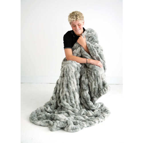 Cotton Candy Licorice Hugs Blanket
