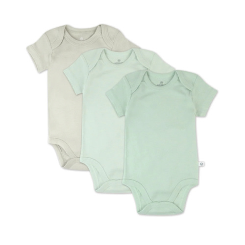 3-Pack Organic Cotton Short Sleeve Bodysuits | Honest Baby Clothing