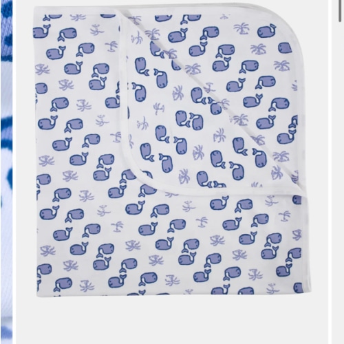 Infant Moby Receiving Blanket