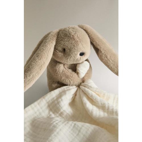 KIDS' RABBIT BLANKET TOY - Dark beige | ZARA United States