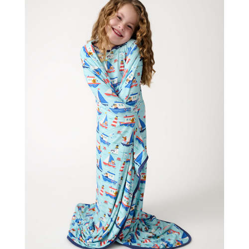 Nautical Paws Large Cloud Blanket | Little Sleepies