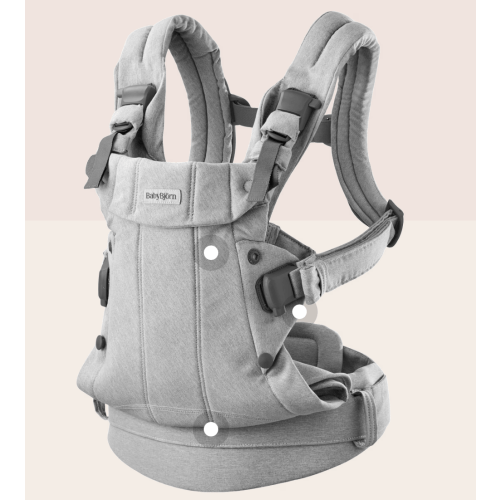 BabyBjörn Baby Carrier Harmony - Color: Light gray