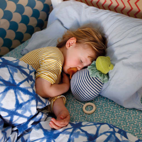 Handmade Cotton/Wool Fairytale Music Box - Frog