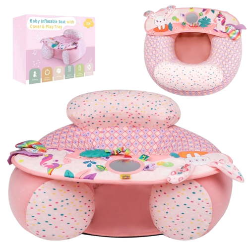 Blublu Park Baby Inflatable Sit Me Up Floor Seat, Unicorn