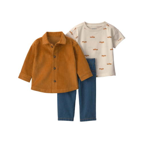 Carter's Child of Mine Baby Boy Outfit Set, 3-Piece, Sizes 0/3-24 Months
