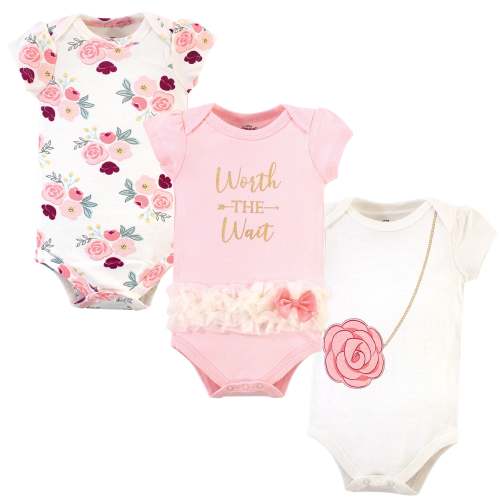 Girls Essentials Bodysuits, Patiently Pink – MyBabyHaul