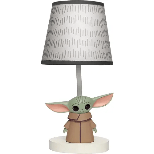 Lambs & Ivy Star Wars The Child/Baby Yoda Nursery Lamp with Shade and Bulb