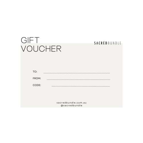 Gift Cards | Choose One Of Our Gift Cards Here - Sacred Bundle