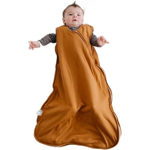 12-18 Months - Copper Pearl Sleep Sack: Warm and Cozy Baby Bag in a Variety of Trendy Designs, Safe Alternative to Blankets, Sleeveless Baby Sleep Sack Swaddle - Camel