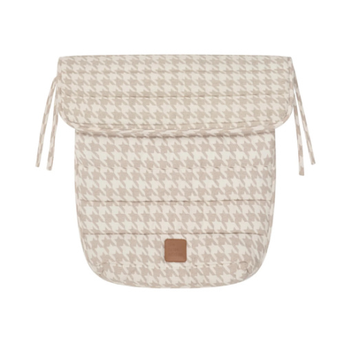 Houndstooth Linen Pram Cosy