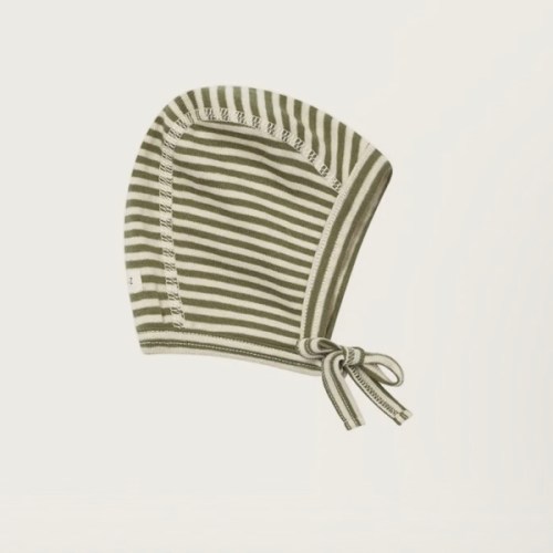 Fern Stripes Bonnet | Organic Zoo