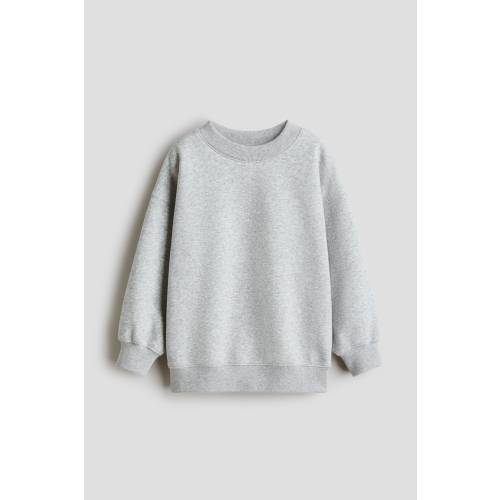OVERSIZED BRUSHED-INSIDE SWEATSHIRT
