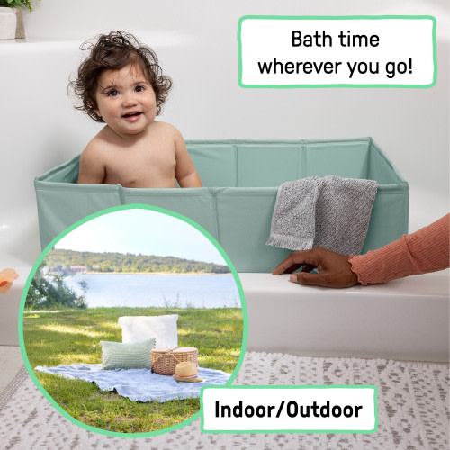 Tuckaway Toddler Tub, Converts Shower to Tub
